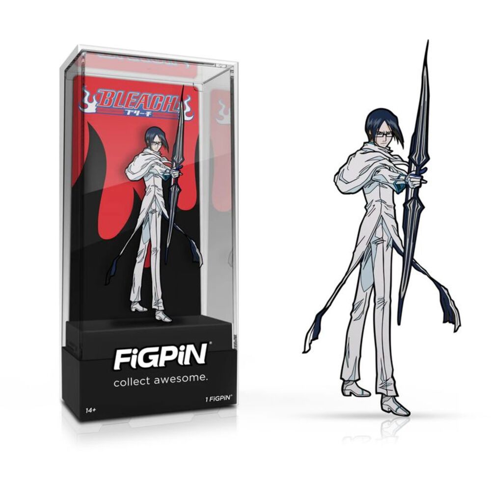 FiGPiN - Bleach - Uryu Ishida  3 Inch Enamel Pin (1371)  COLLECTIBLES